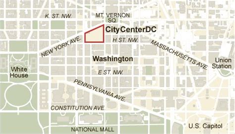 citycenterdc map.